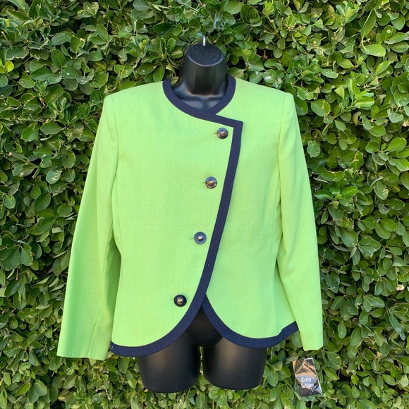 ⚡️SOLD⚡️Vintage Kasper 80s neon blazer jacket - Picture 2 of 16